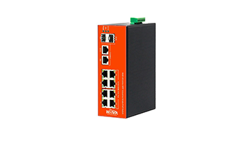 WI-TEK WI-PS310GF-O Industrial PoE Switch 8 GIGABIT + 2 COMBO GIGA / SFP