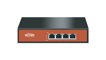 Wi-Tek WI-POC104 4 Ports PoE Switch for Analog Camera