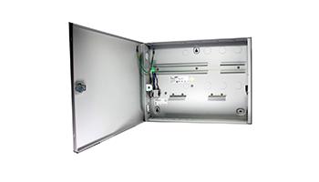 Bosch AEC-AMC2-UL01 enclosure with 1 DIN rail