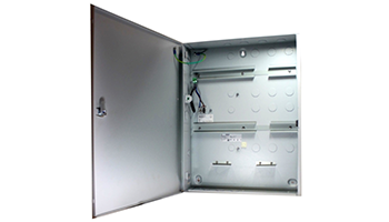 Bosch AEC-AMC2-UL02 enclosure with 2 DIN rails
