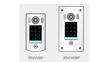 V-TEC DT611/KP Metal front panel with built-in access control keypad