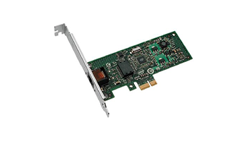 INTEL EXPI9301CTBLK Gigabit CT Desktop Adapter, 1GB CT port, Ethernet, 10/100/1000Base-T, PCI-E v1.1