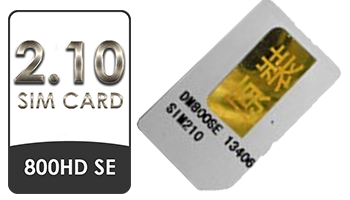 SIM 2.10 FOR 800SE HD