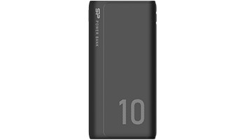 SILICON POWER SP10KMAPBKGP150K (Power Bank)10000mAh, Type-C*1, Micro-B*1, Type-A*2, GP15, Black
