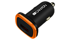 CANYON CNE-CCA01B C-01, Universal 1xUSB car adapter