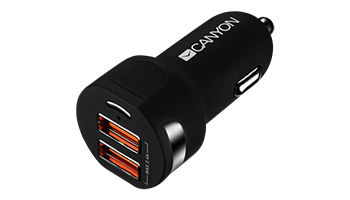 CANYON CNE-CCA04B Universal 2xUSB car adapter