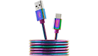 CANYON CNS-USBC7RW Type C USB 2.0 standard cable 1.2m Rainbow