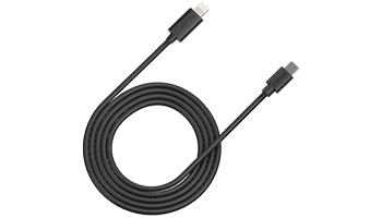 CANYON CNE-CFI12B cable Type C to lightning 2M black