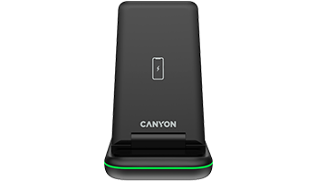 CANYON CNS-WCS304B Wireless charger Type c to USB-A cable length 1.2m Black