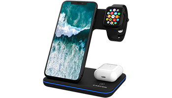 CANYON CNS-WCS303B 3in1 Wireless charger Black
