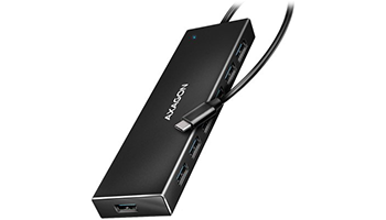 AXAGON HUE-F7C Seven-port USB 3.2 Gen 1 hub with charging support