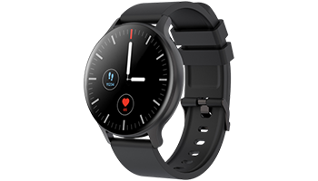 CANYON CNS-SW68BB Badian Smartwatch Black Zinc alloy middle frame 