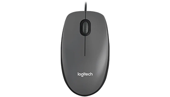 LOGITECH 910-006652 M100 Corded Mouse - BLACK - USB