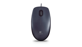 LOGITECH 910-001793 M90 Corded Mouse - GREY - USB - EWR2