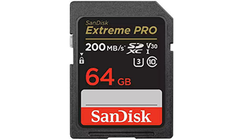 SANDISK SDSDXXU-064G-GN4IN Extreme PRO 64GB SDXC Memory Card