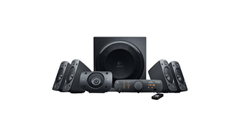 LOGITECH 980-000468 Z906 THX Surround Sound 5.1 Speakers - BLACK - 3.5 MM