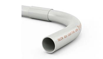 SILCOR BEND L-connection for corrugated and rigid pipes SIFLEX and SILCOR, internal laying Ø32, SILC
