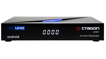 OCTAGON SPIRIT 4K PRO UHD HDR10+ ANDROID TV OTT IP MEDIA STREAMING BOX 5G WLAN BT RCU