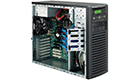 SUPERMICRO CSE-732D4-903B/3YRS Mid-Tower, Front I/O, Fixed HD SATA/SAS, 903W - Black