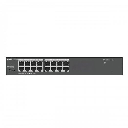 Ruijie RG-ES116G-L 16 x GbE Metal Desktop Switch