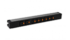 SOHO 646809 19” 1U power strip AC230V