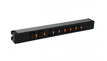 SOHO 646809 19” 1U power strip AC230V