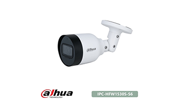 DAHUA IPC-HFW1530S-0280B-S6 Camera  IP Bullet, 5MP, 2.8mm PoE