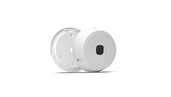 UV protected box for mounting on a dome, bullet camera, Mono JB 311 WHT
