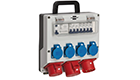 Brennenstuhl Industrial mobile switchboard with fuses and contacts CEE, WV 4/32 A BS1154890020