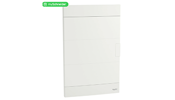 SCHNEIDER ELECTRIC EZ9EUB312 Board Easy 9 CM 3X12M, white door with N/PE rail