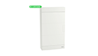 SCHNEIDER ELECTRIC EZ9EUD312 Easy 9 OHM 3X12M switchboard, white door with N/PE rail