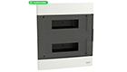 SCHNEIDER ELECTRIC EZ9EUA212 Board Easy 9 CM 2X12M, smoked door with N/PE rail