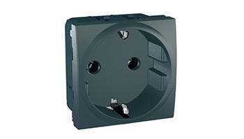 SCHNEIDER ELECTRIC MGU3.036.12 Unica Top Contact schuko Graphite