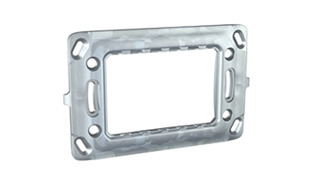 SCHNEIDER ELECTRIC MGU7.103 Unica Basic Mounting frame for rectangular bracket 3M ital. Unica standa