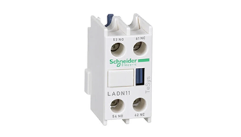SCHNEIDER ELECTRIC LADN11 TeSys D Auxiliary contact for LC1 1NO+1NC front mounting