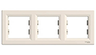 SCHNEIDER ELECTRIC EPH5800323 Asfora Frame 3x Cream