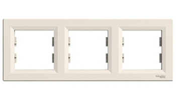 SCHNEIDER ELECTRIC EPH5800323 Asfora Frame 3x Cream