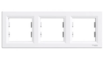 SCHNEIDER ELECTRIC EPH5800321 Asfora Frame 3x White
