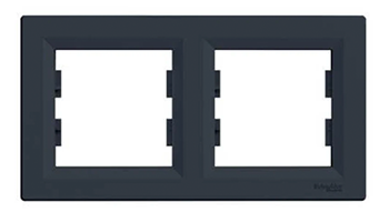 SCHNEIDER ELECTRIC EPH5800271 Asfora Frame 2x Anthracite