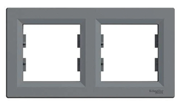 SCHNEIDER ELECTRIC EPH5800262 Asfora Frame 2x Steel