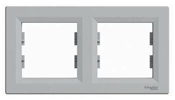SCHNEIDER ELECTRIC EPH5800261 Asfora Frame 2x Aluminum