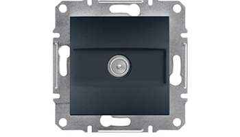 SCHNEIDER ELECTRIC EPH3200171 Asfora Socket TV final (1dB) frameless Anthracite
