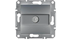 SCHNEIDER ELECTRIC EPH3200162 Asfora Socket TV terminal (1dB) without frame Steel
