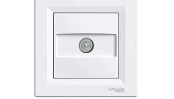 SCHNEIDER ELECTRIC EPH3200121 Asfora Socket TV terminal (1dB) White