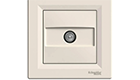 SCHNEIDER ELECTRIC EPH3200123 Asfora Socket TV terminal (1dB) Cream