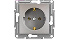 SCHNEIDER ELECTRIC EPH2900169 Asfora Socket Shuko 16A without frame Bronze
