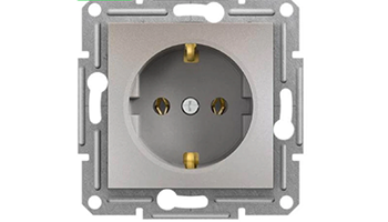 SCHNEIDER ELECTRIC EPH2900169 Asfora Socket Shuko 16A without frame Bronze