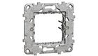 SCHNEIDER ELECTRIC NU7002PG  Unica NEW Mounting frame 2M - plastic and with legs
