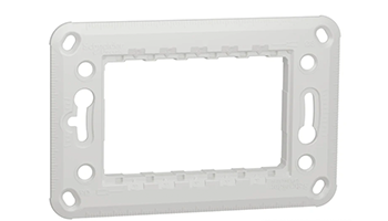 SCHNEIDER ELECTRIC NU7103P Unica NEW Mounting frame 3M - Italian standard, plastic