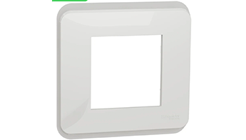 SCHNEIDER ELECTRIC NU400218  Unica NEW Frame 1x 2M Unica Pro, white